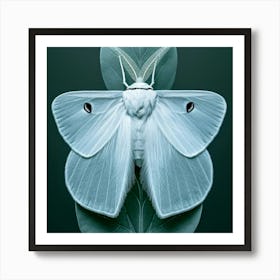 White Moth Art Print