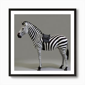 Asm A Zebra Wearing Like A Mechanic 0726adff 94d6 452a 8750 12ad4c311845 Art Print