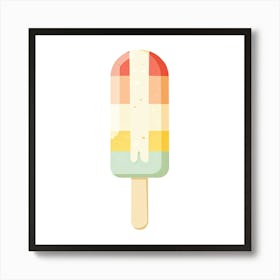 Popsicle Vector Illustration Art Print
