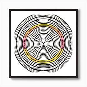 Circle Of Circles Art Print