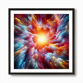 Abstract Painting 3 Art Print