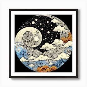 Yin And Yang 22 Art Print