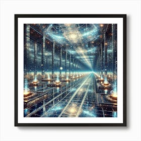 A Grand Depiction Of The Hall Of Reflections, A Va Art Print