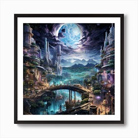 Cityscape Art Print