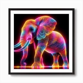 Elephant 7 Art Print