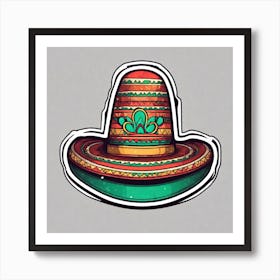 Mexican Hat 26 Art Print