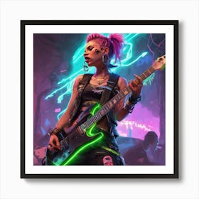 Cyberpunk 2077 1 Art Print