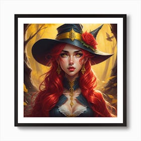 Witch 3 Art Print