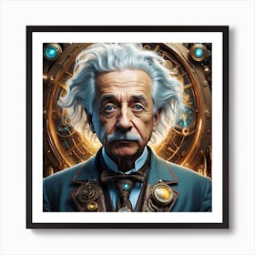 Albert Einstein Art Print