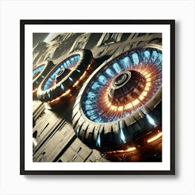 Shield Generators Converted Art Print