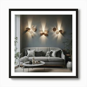 Modern Living Room 11 Art Print