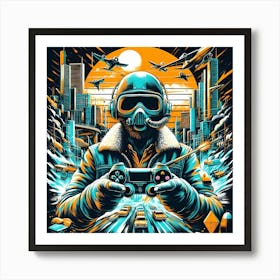 Video Game Art Art Print