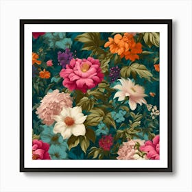 Floral Pattern Art Print