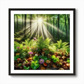 Fairy Forest Photo Art Print