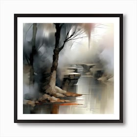 Abstract Painting 95 Art Print