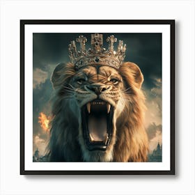 King Lion Poster