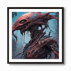 Alien Creature Art Print