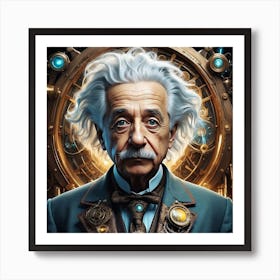 Albert Einstein Art Print