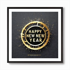 Happy New Year 102 Art Print