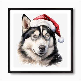 Siberian Husky 1 Art Print