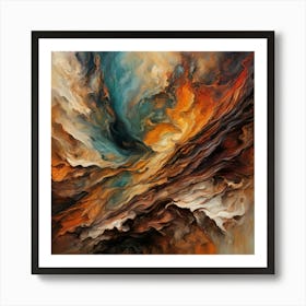 Abstract Painting 134 Art Print