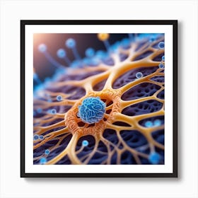 Cancer Cell 6 Art Print