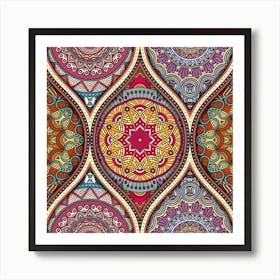 Paisley Pattern Art Print