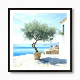 Mediterranean Serenity Art Print