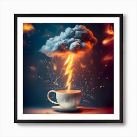 Storm In A Cup (2) Art Print
