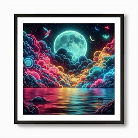 Psychedelic Art Art Print