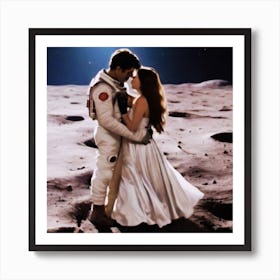 Moon@Love Art Print