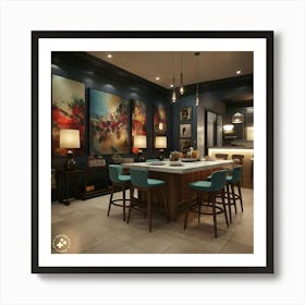 Dining Room Art Print