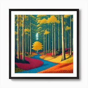 Forest 71 Art Print