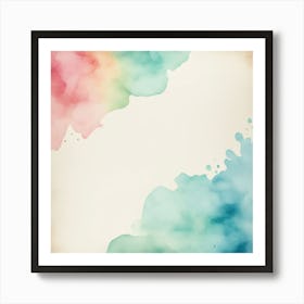 Water Color Paper Texture Background 636052727 Art Print