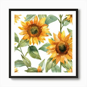 Sunflower Art Print