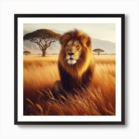 The Fierce One Art Print