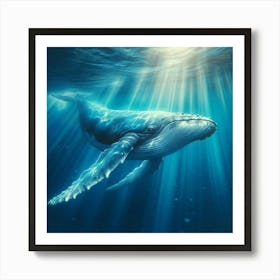 Humpback Whale 7 Art Print