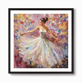 Ballerina 13 Art Print