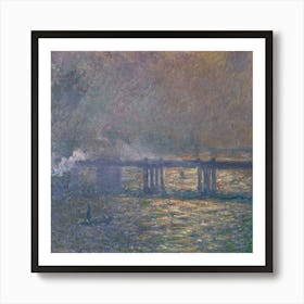 Charing Cross Bridge (1903) Art Print