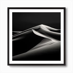 Sand Dunes Art Print