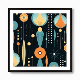 Abstract Space Background 2 Art Print