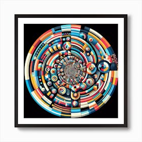 Abstract Painting 66 Art Print