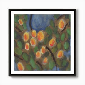 Apricot Day Art Print