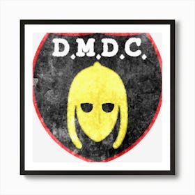 Limited Edition Dmdc Detectorists Badge Distressed Art Print