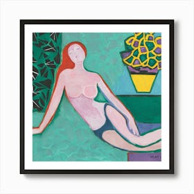 Woman In A Bikini 15 Art Print