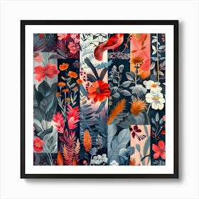 Floral Pattern 6 Art Print