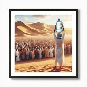 Power of water Art Print