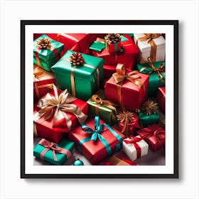 Christmas Presents Art Print