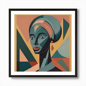 African Woman 4 Art Print