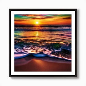 Sunset 20 Art Print